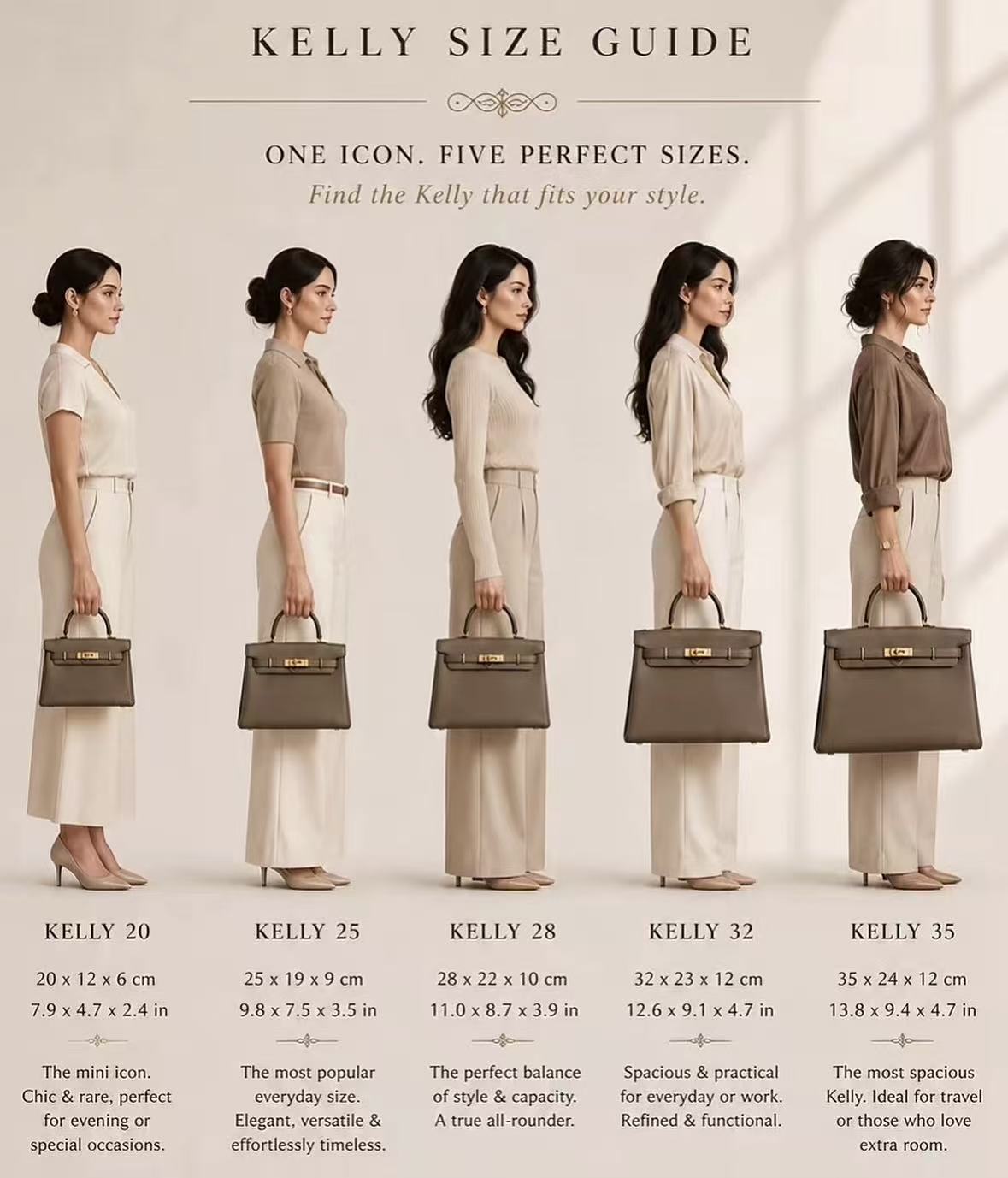 How to Choose the Right Handbag Size